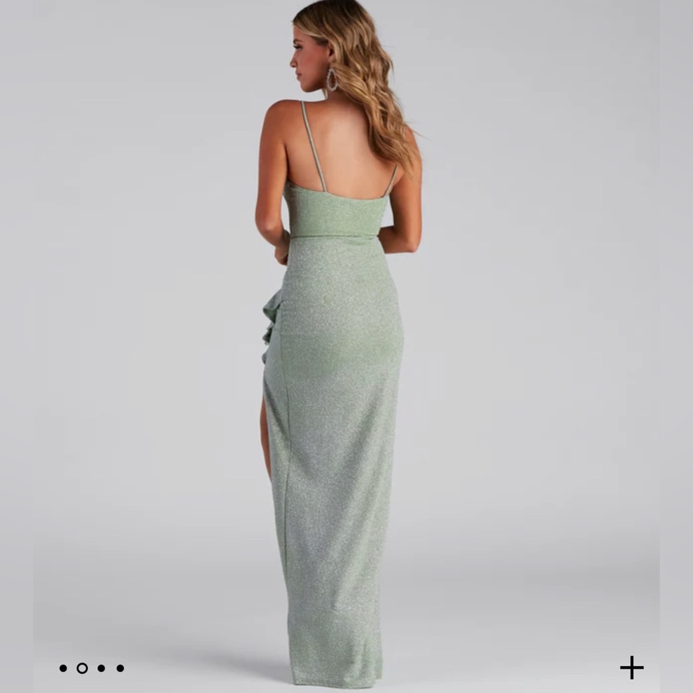 Windsor sage green dress - Picture 2 of 4